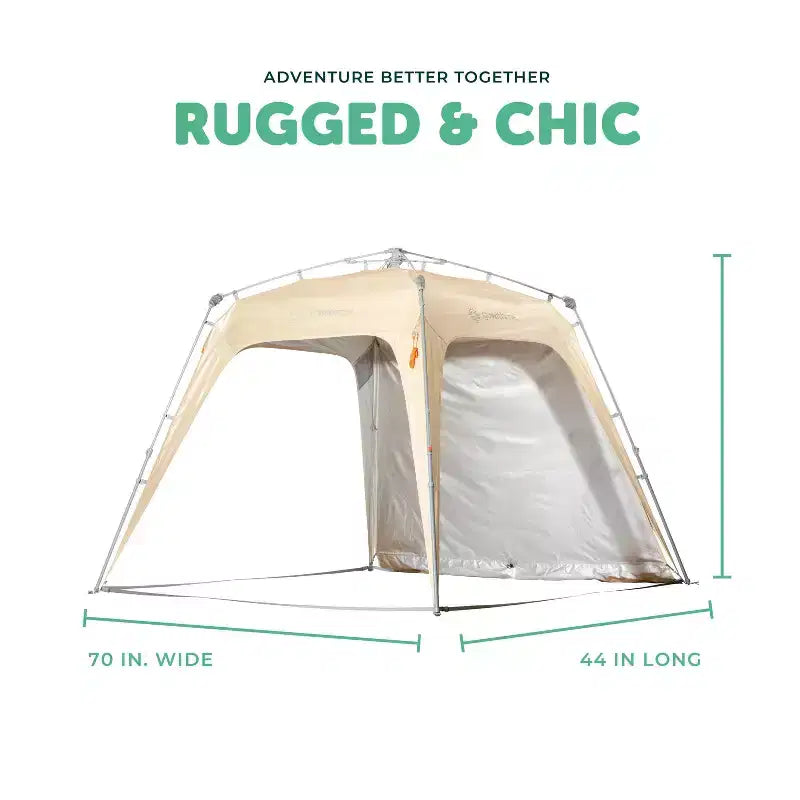 Baby Delight Go With Me Luxe Cabana Parc d'appoint de voyage