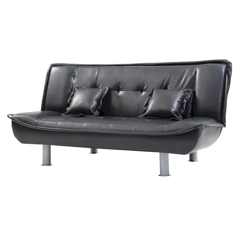 Divano Letto in Similpelle Lionel