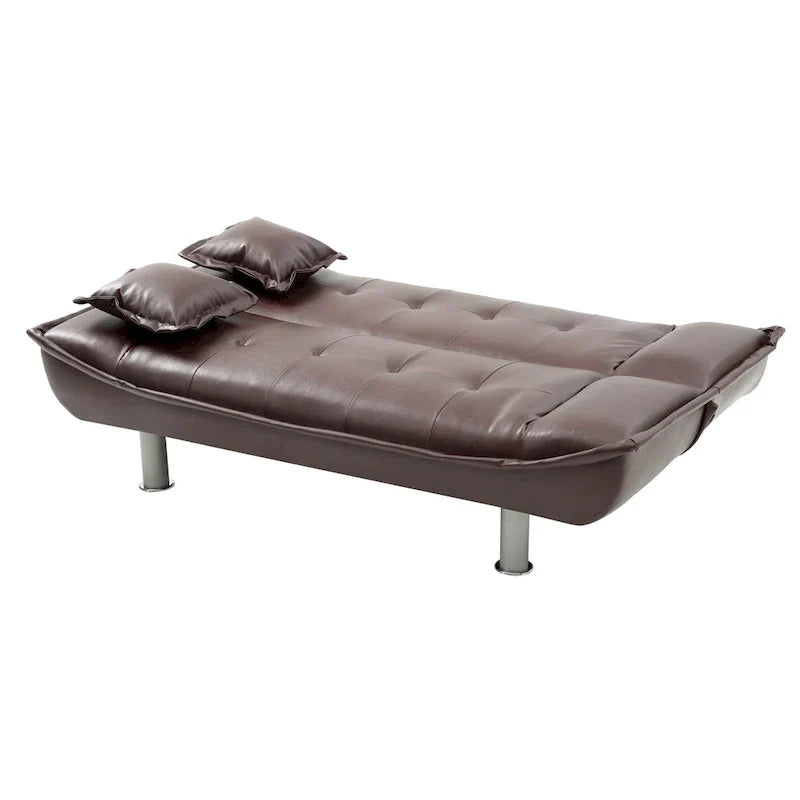 Divano Letto in Similpelle Lionel